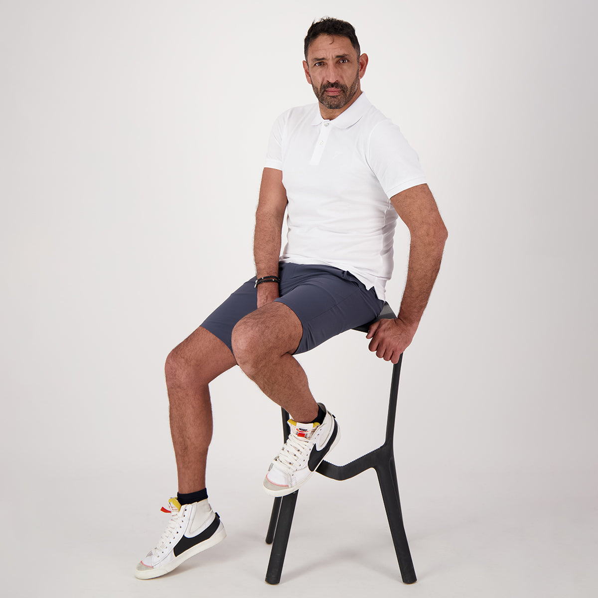 Polo Marco coton piqué Blanc