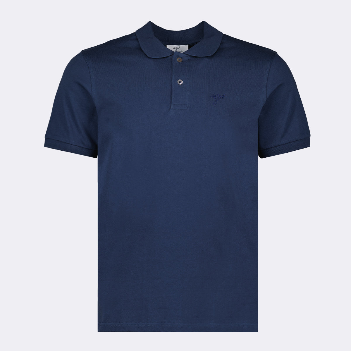 POLO COTON CLASSIQUE BLEU MARINE