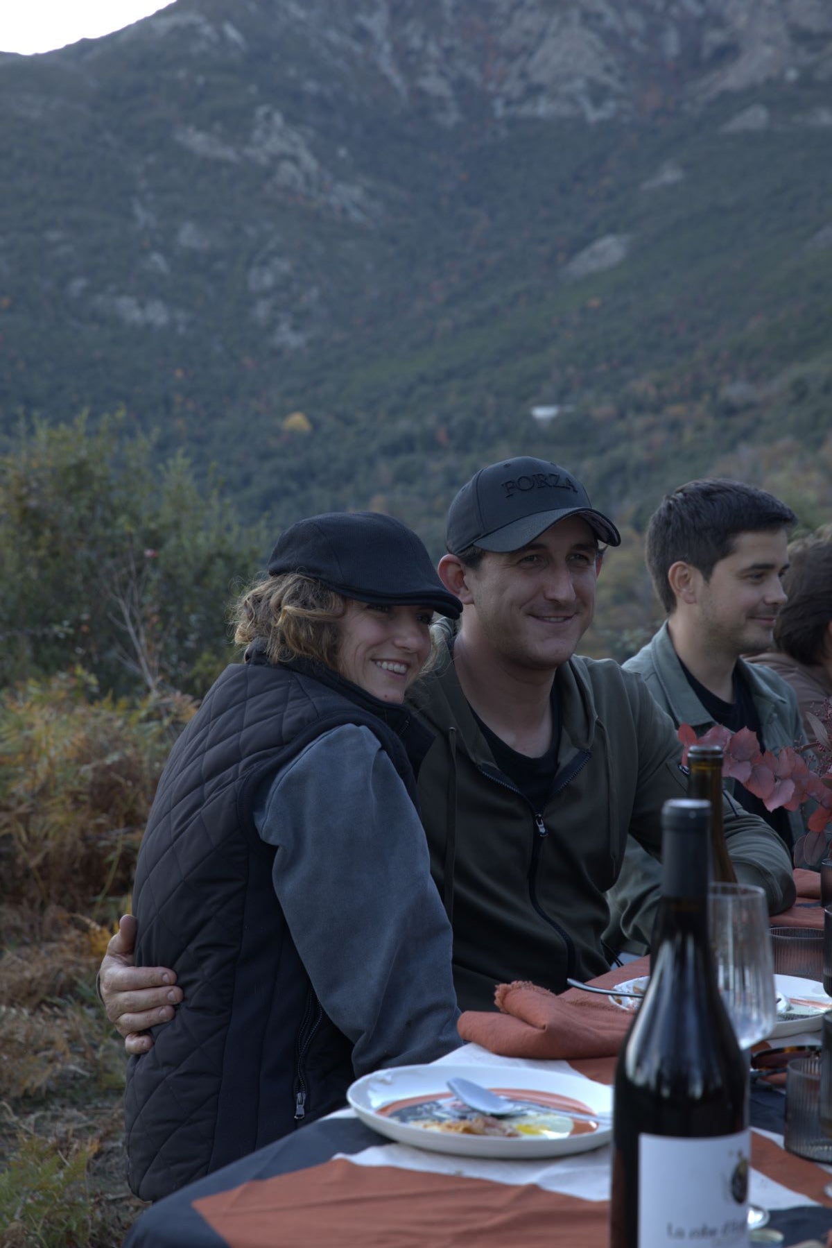 Doudoune Noire "Caccia"