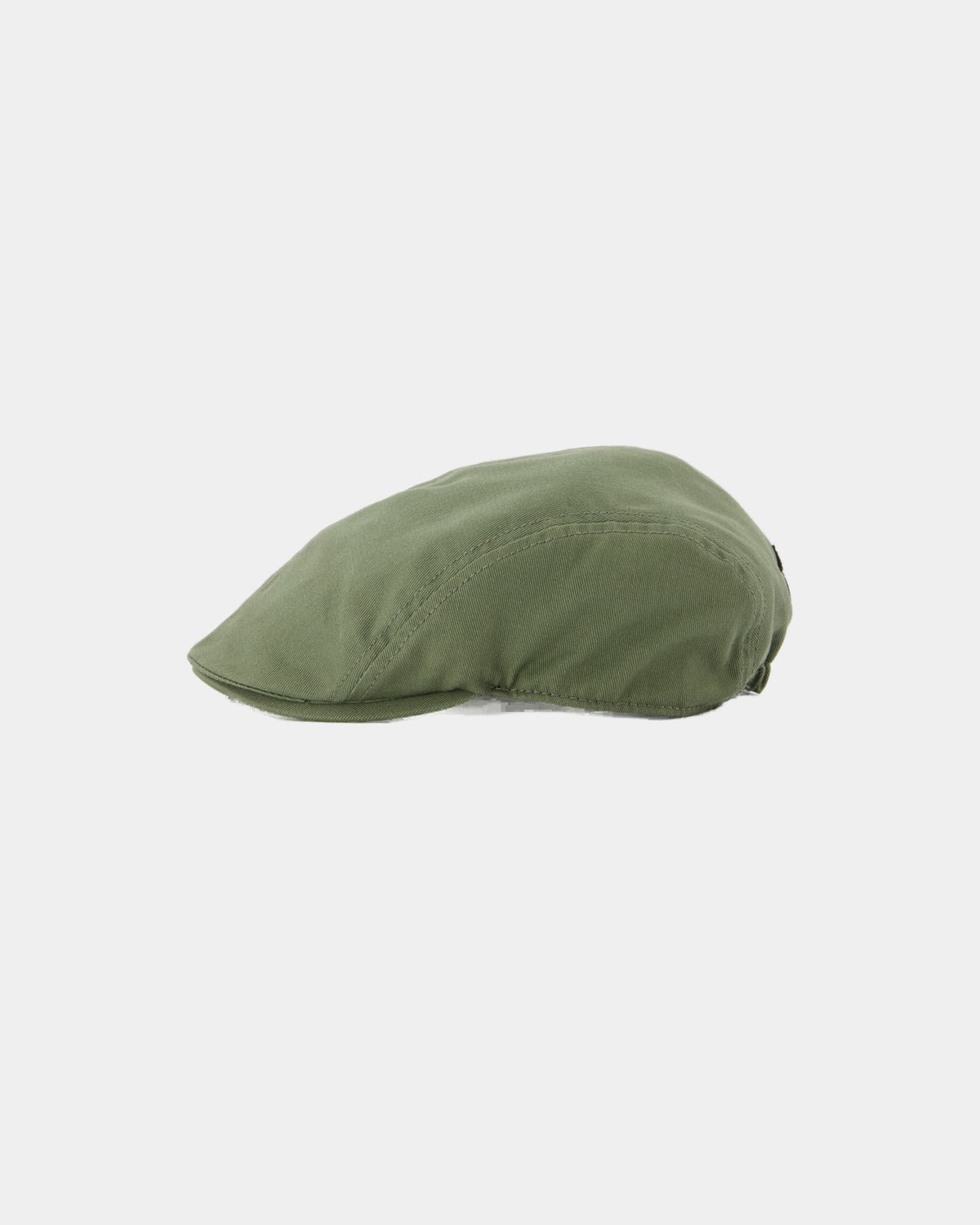 BÉRET CORSE EN COTON KAKI, vue de face sur fond clair