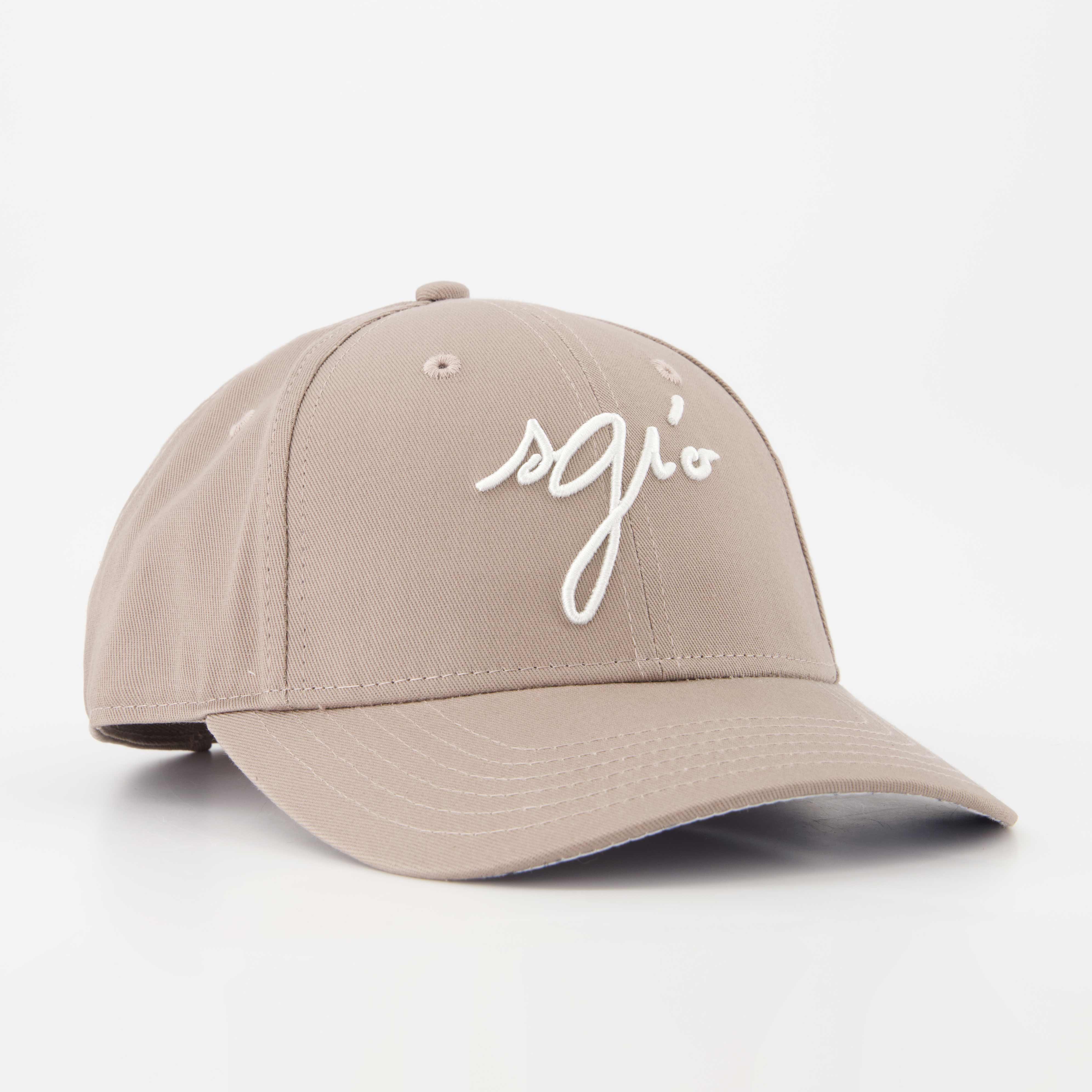 CASQUETTE BEIGE COTON SGIO