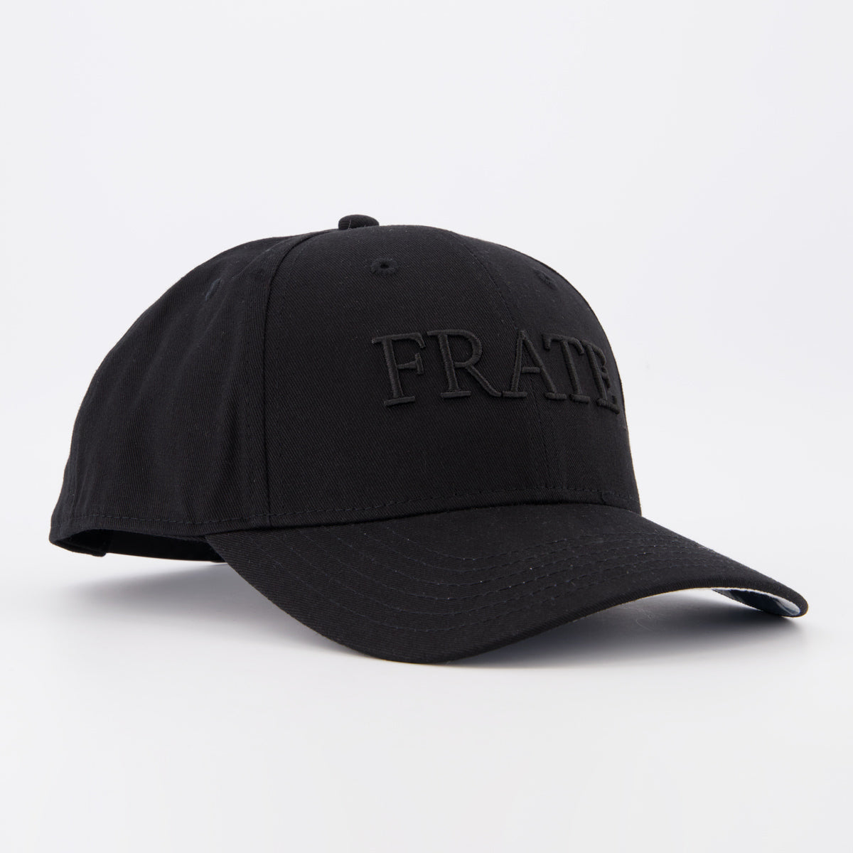 CASQUETTE NOIR COTON FRATE