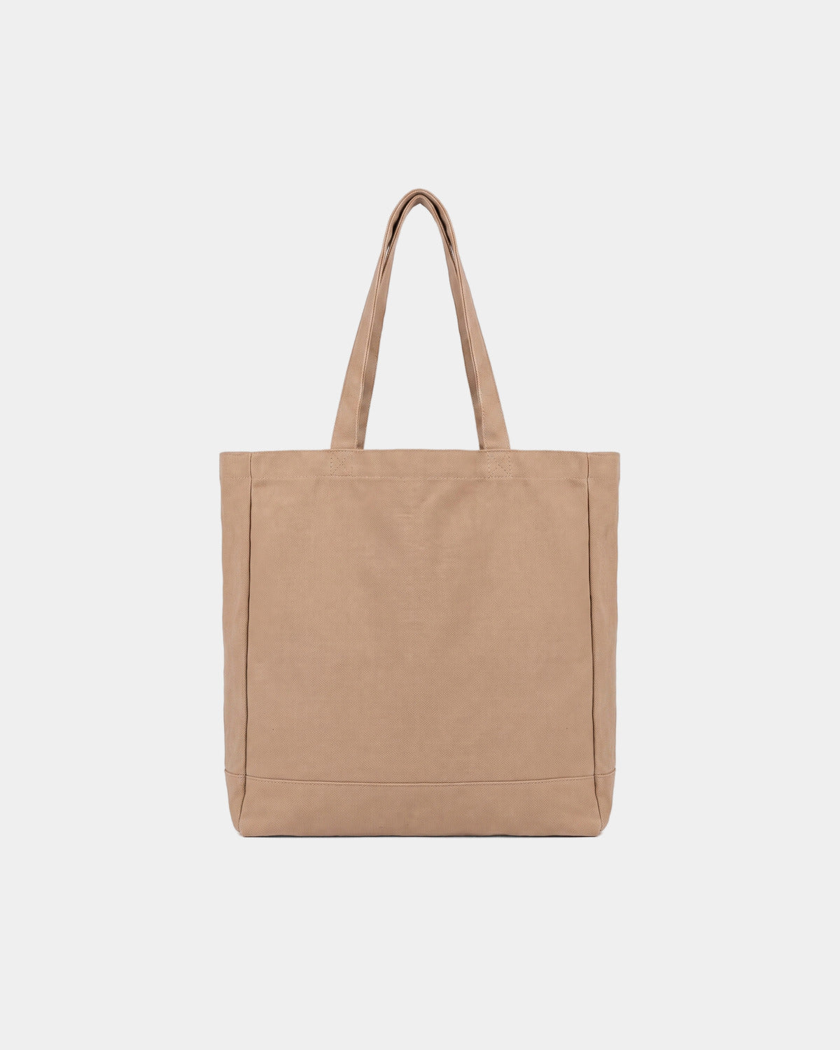 LE SAC CORSE BEIGE, vue de dos sur fond clair