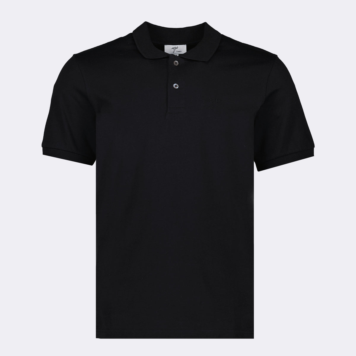 POLO COTON CLASSIQUE NOIR