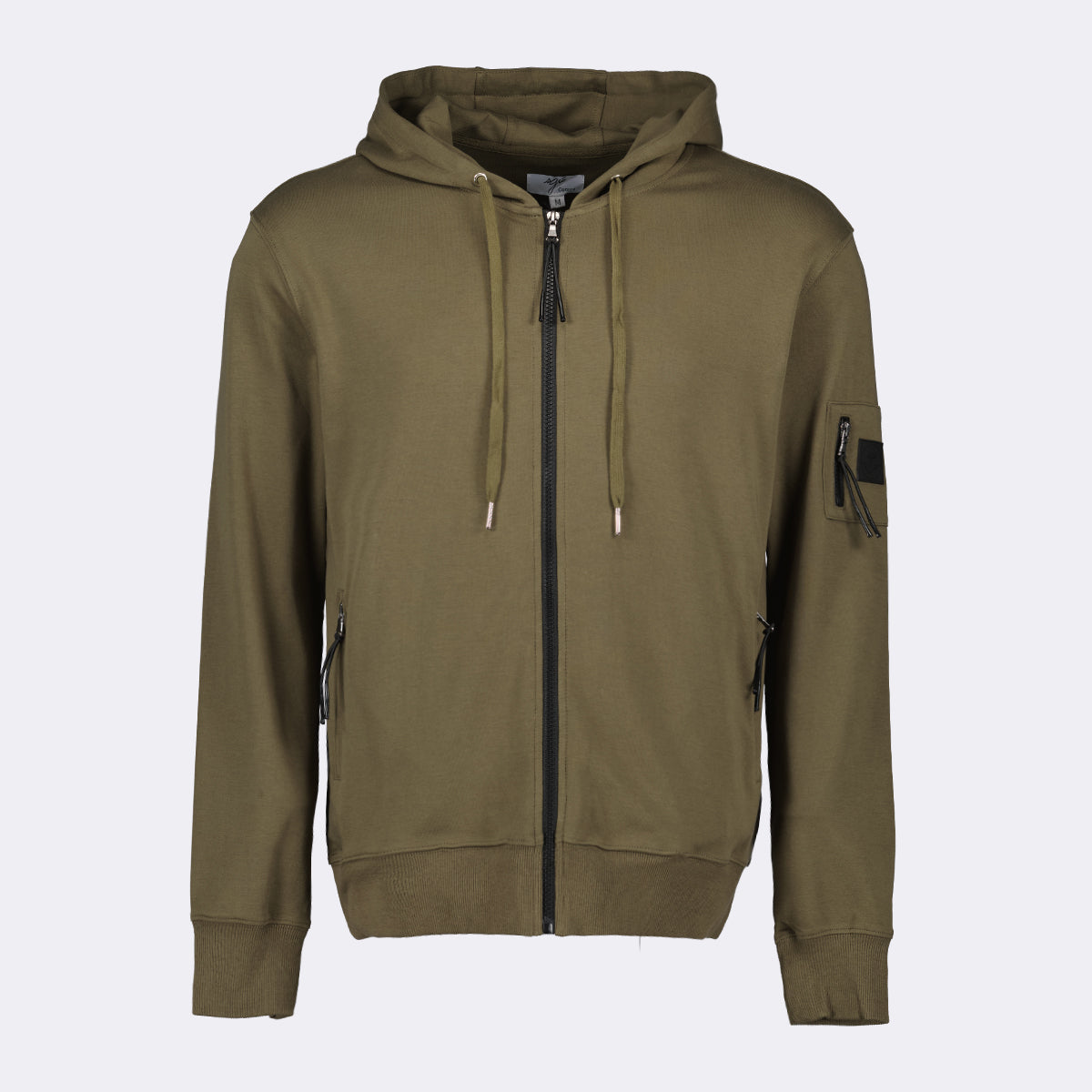 Veste à capuche Charles Kaki