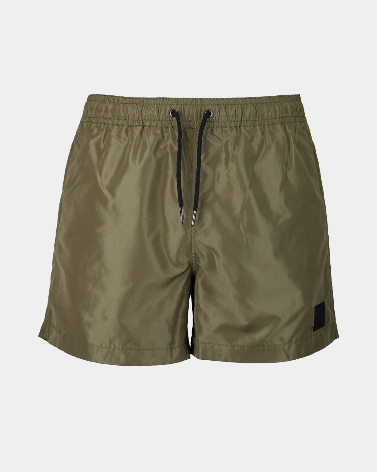 SHORT DE BAIN ANTO KAKI, vue de face sur fond clair