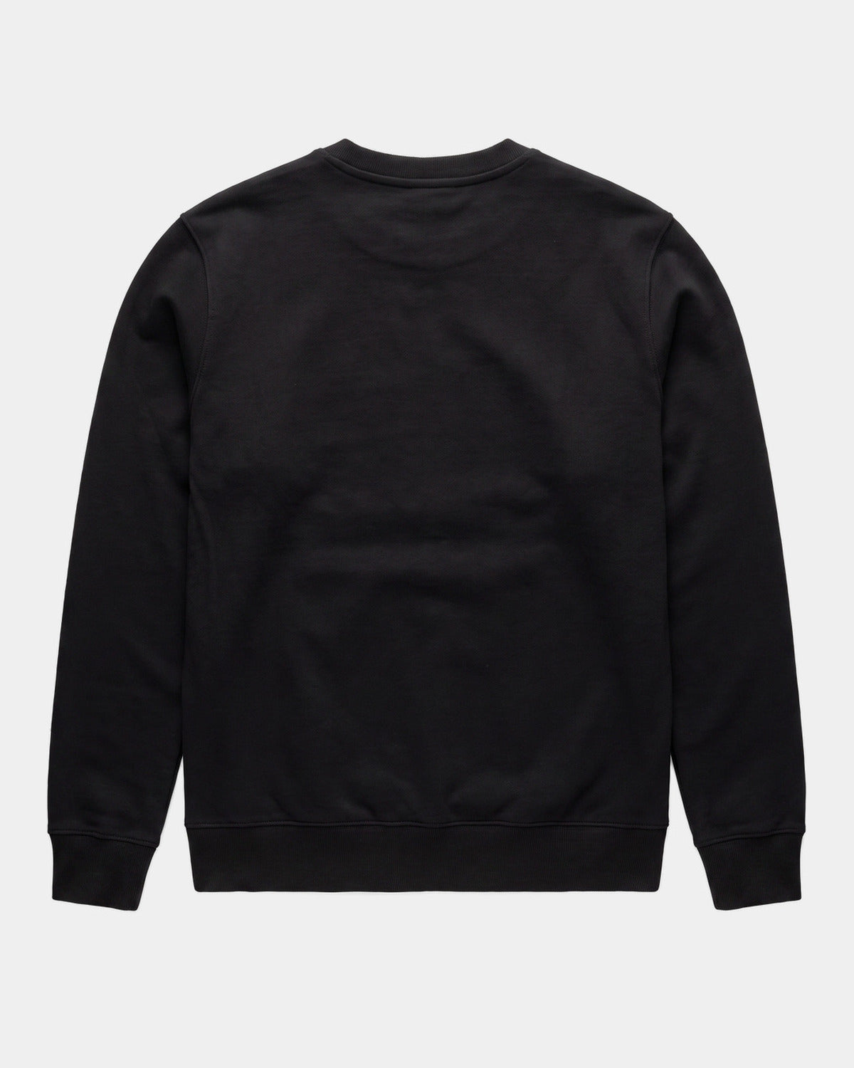 Sweat Ange Noir, vue de dos sur fond clair