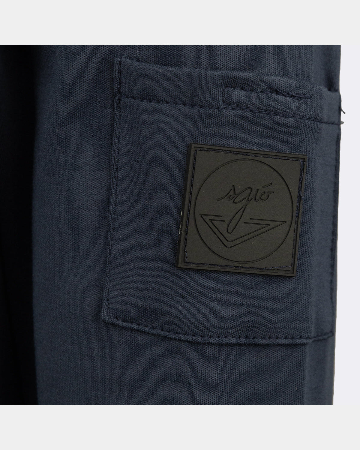 SWEAT-SHIRT COL CHEMINÉ NAVY, autre vue