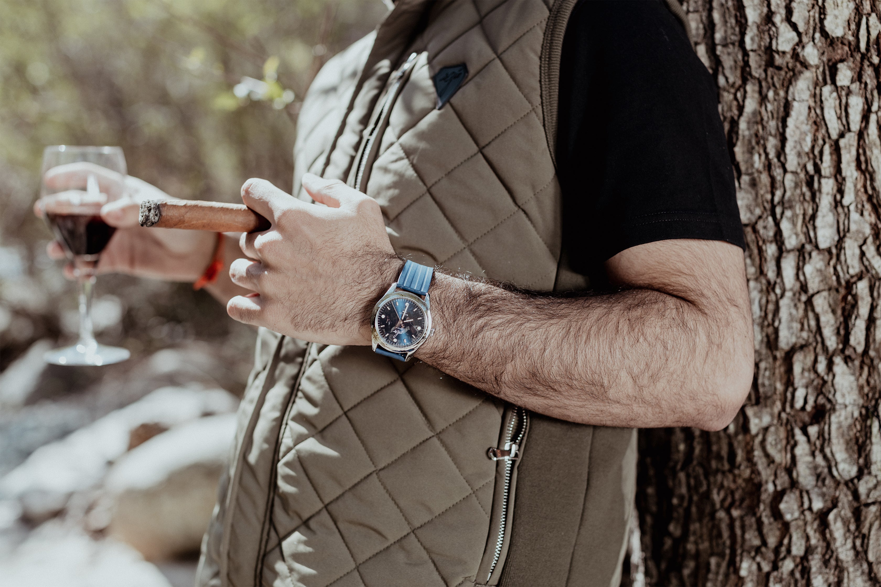 La montre 42m Made in Corsica édition limitée disponible sur commande.