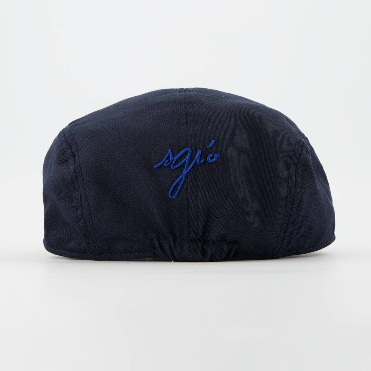 beret corse couleur bleu broderie