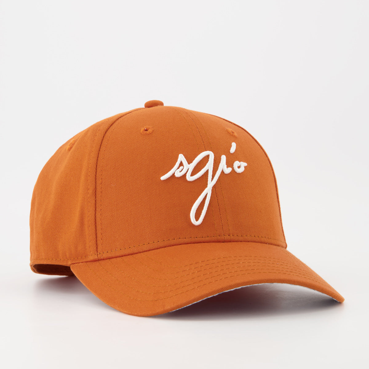 CASQUETTE ORANGE COTON SGIO