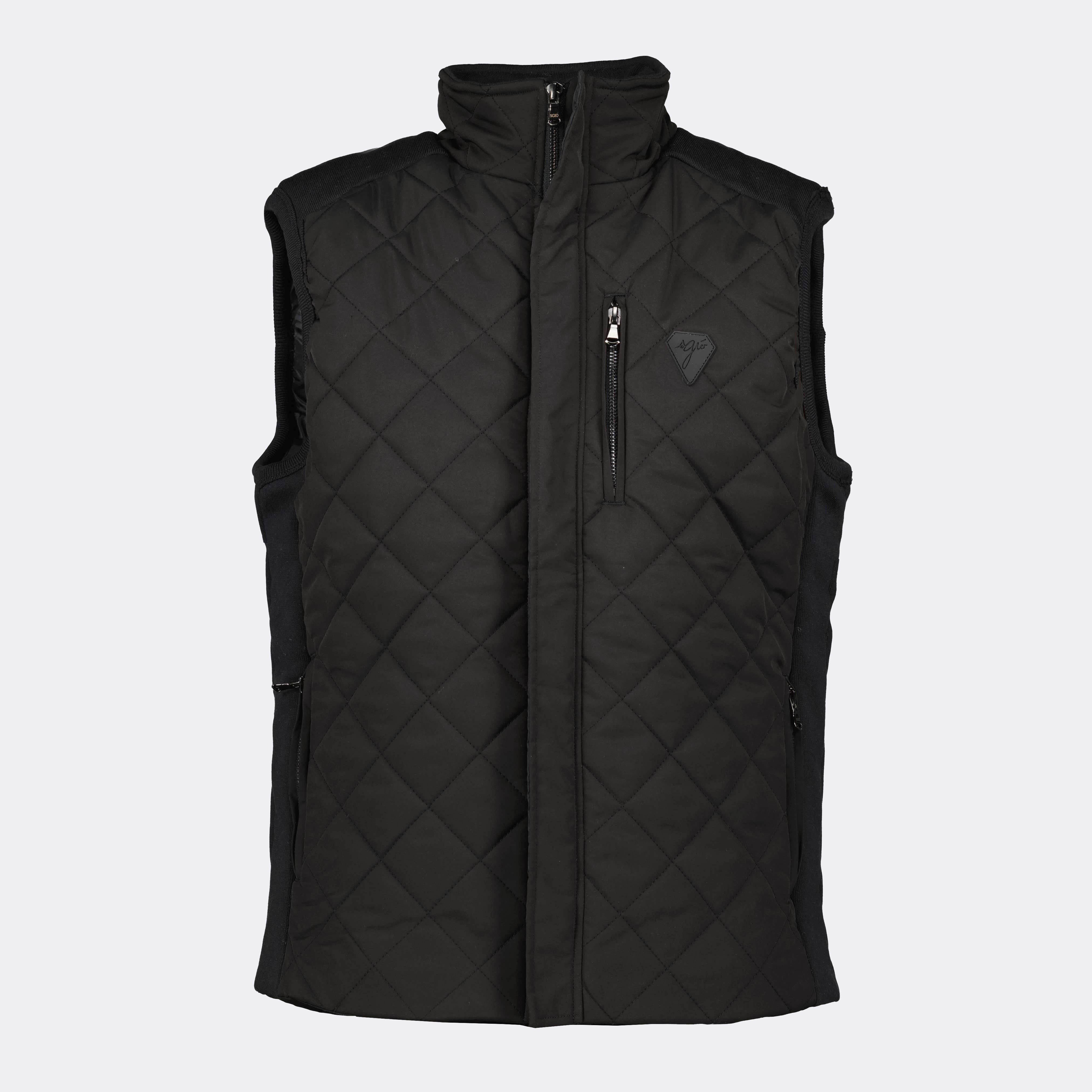 Doudoune noire sans manches