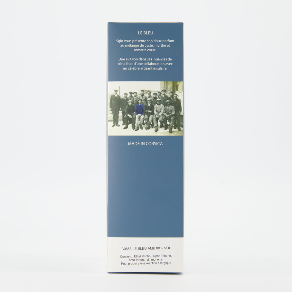 Parfum Corse diffuseur le bleu
