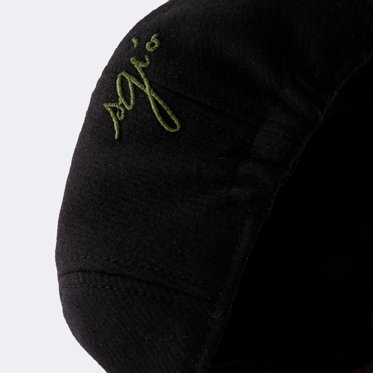 beret en laine noir