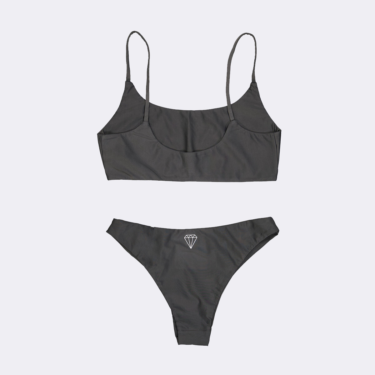 Maillot corse pour femme gris