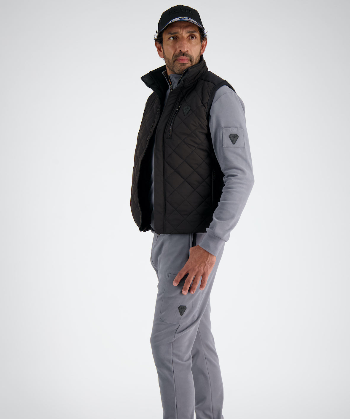 Doudoune Noire "Caccia"