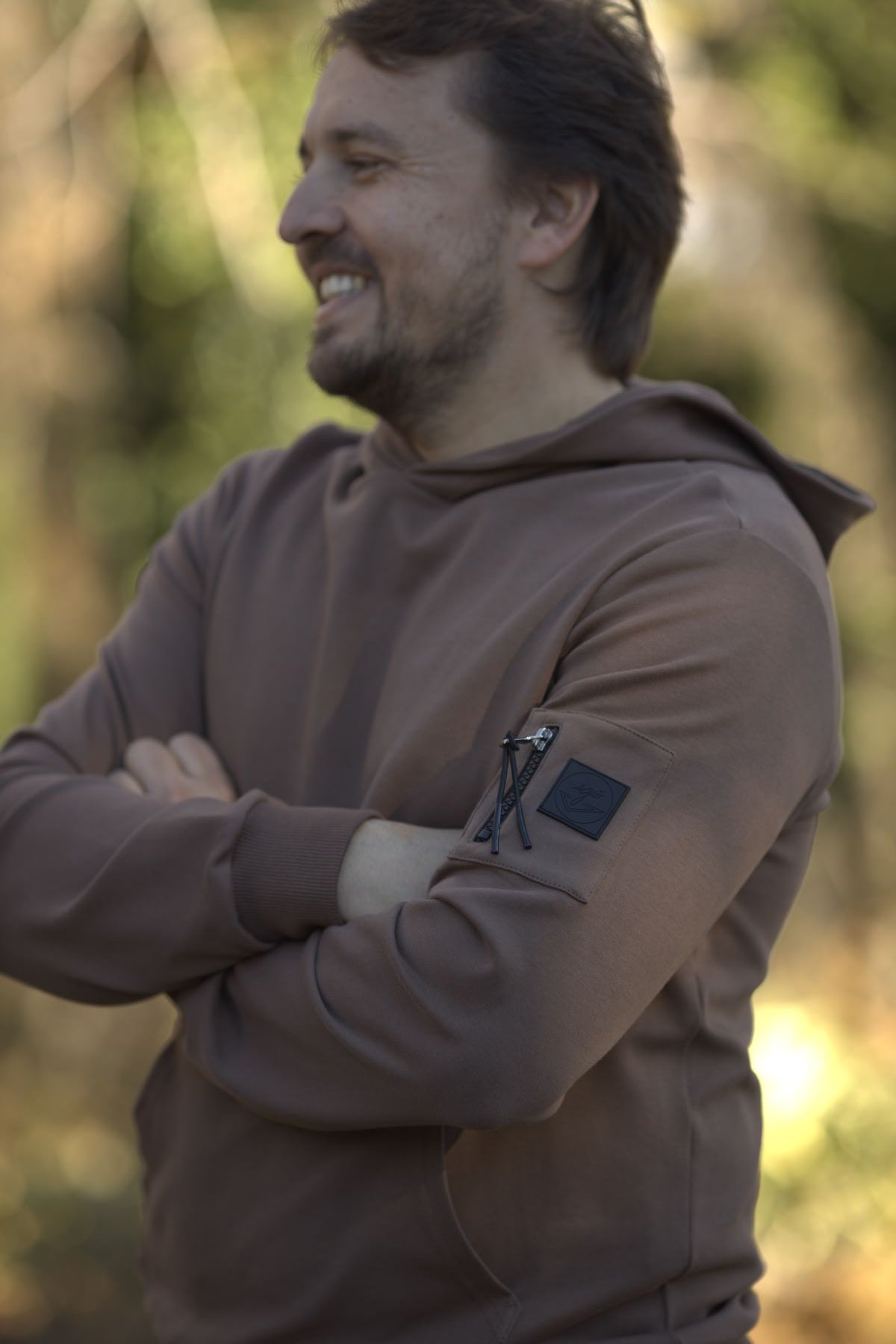 Hoodie Sébastien Marron