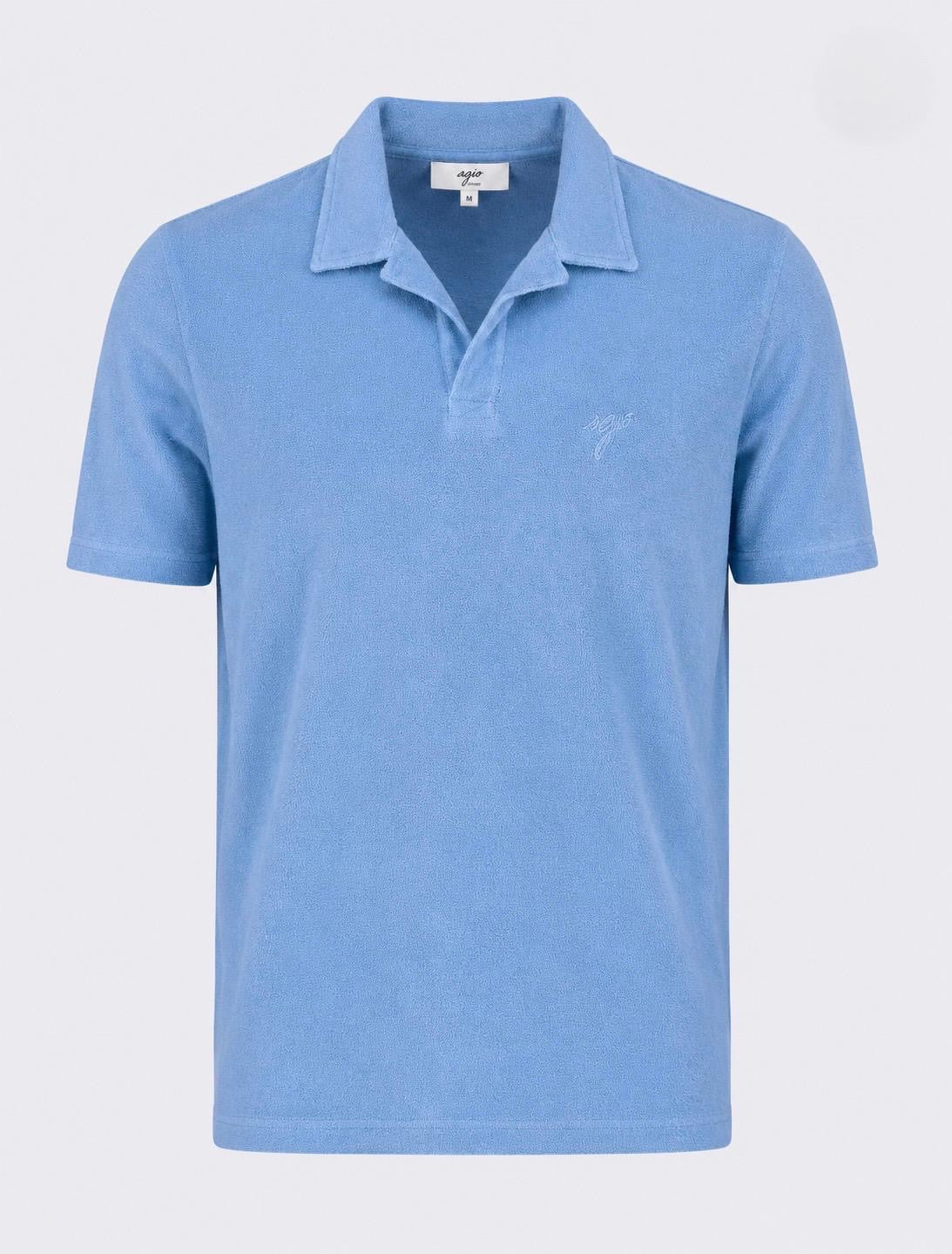 POLO SANTU EPONGE BLEU CLAIR