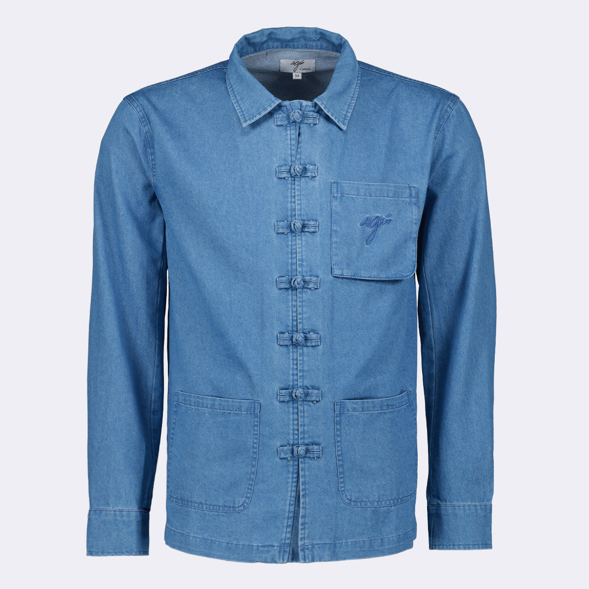 Veste bleu de Chine corse traditionnelle – vêtement emblématique de l'île de Beauté alliant style authentique et héritage culturel