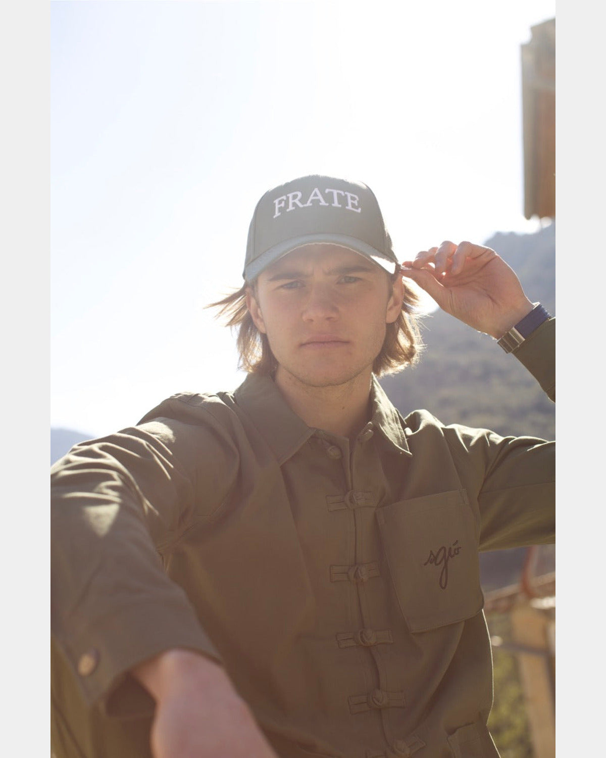 CASQUETTE KAKI COTON FRATE, autre vue