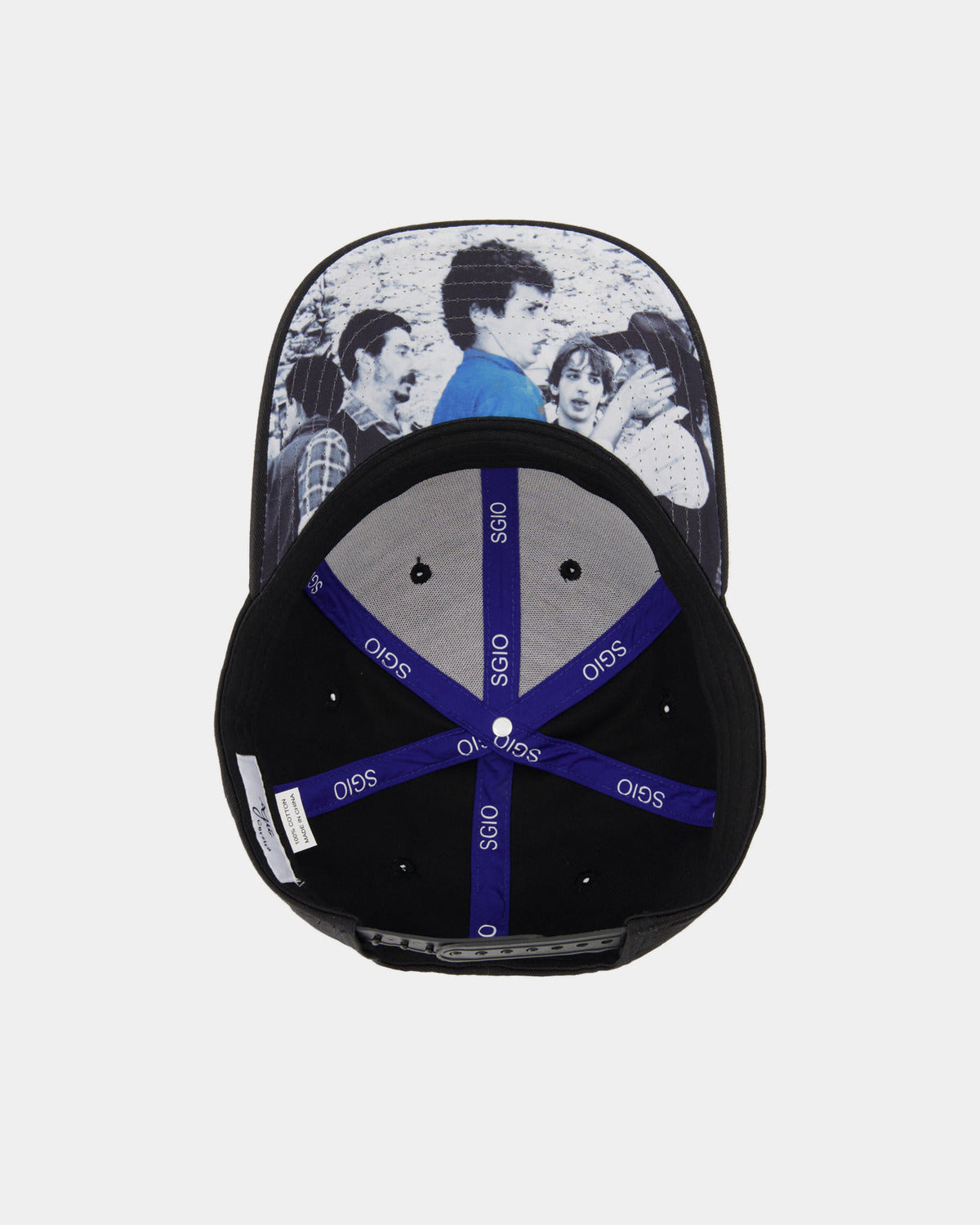 CASQUETTE NOIR COTON FORZA, autre vue