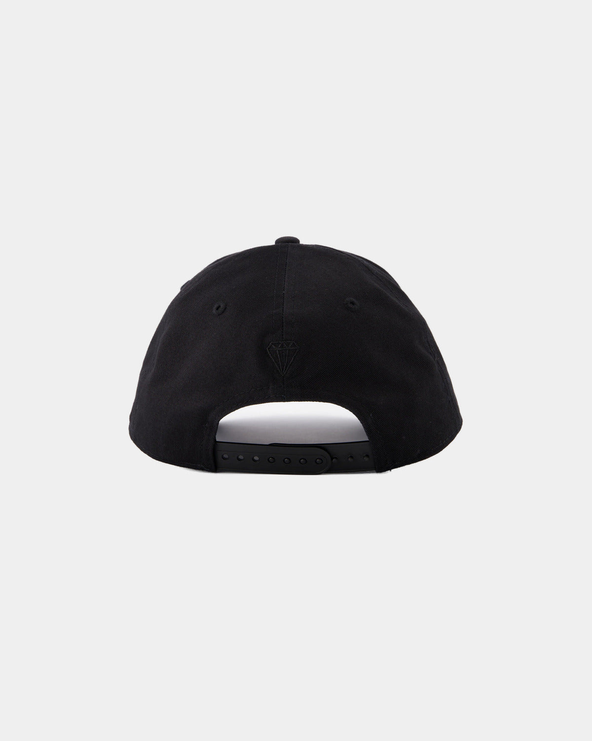 CASQUETTE NOIR COTON FRATE, vue de dos sur fond clair