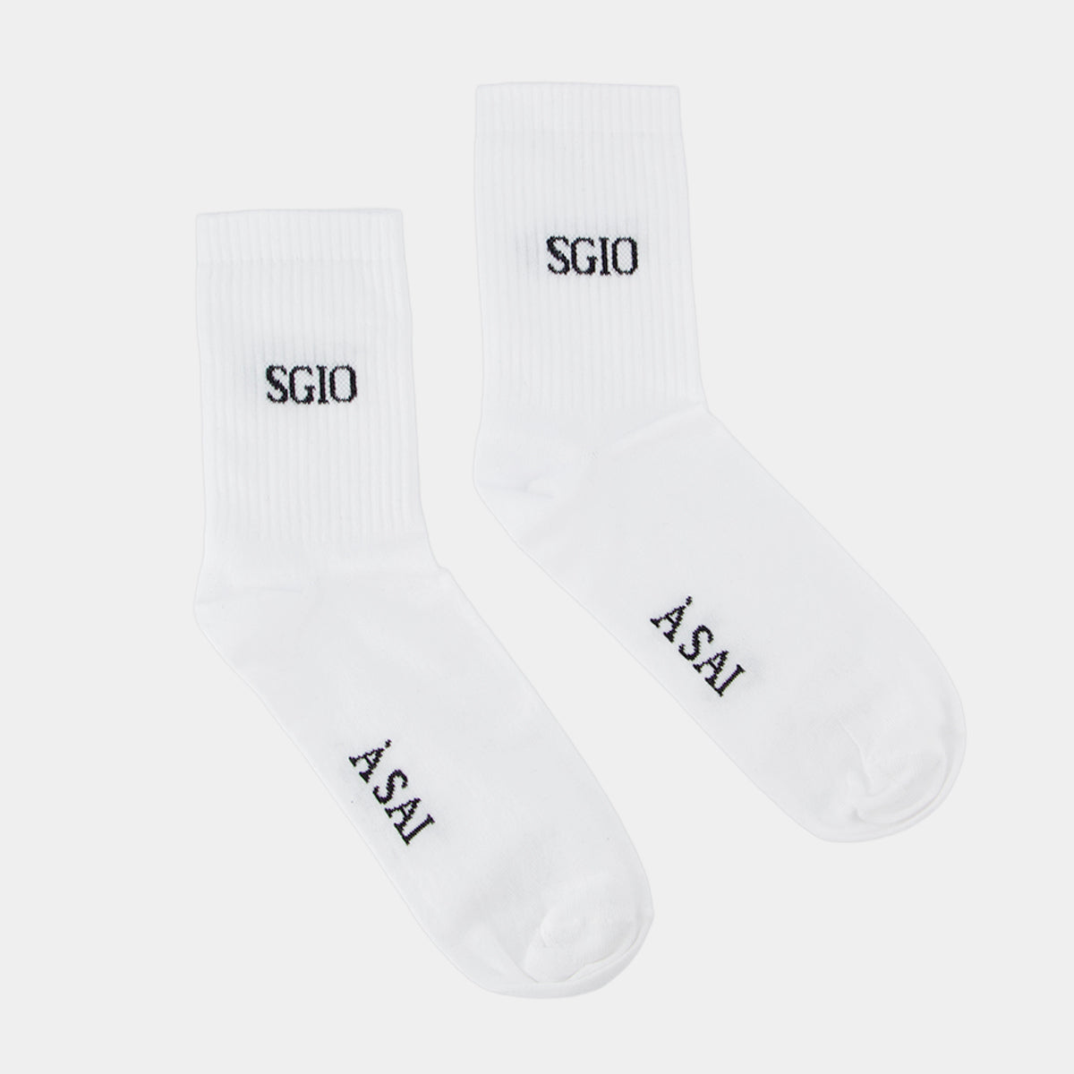 Chaussette blanche, modèle A Sai.