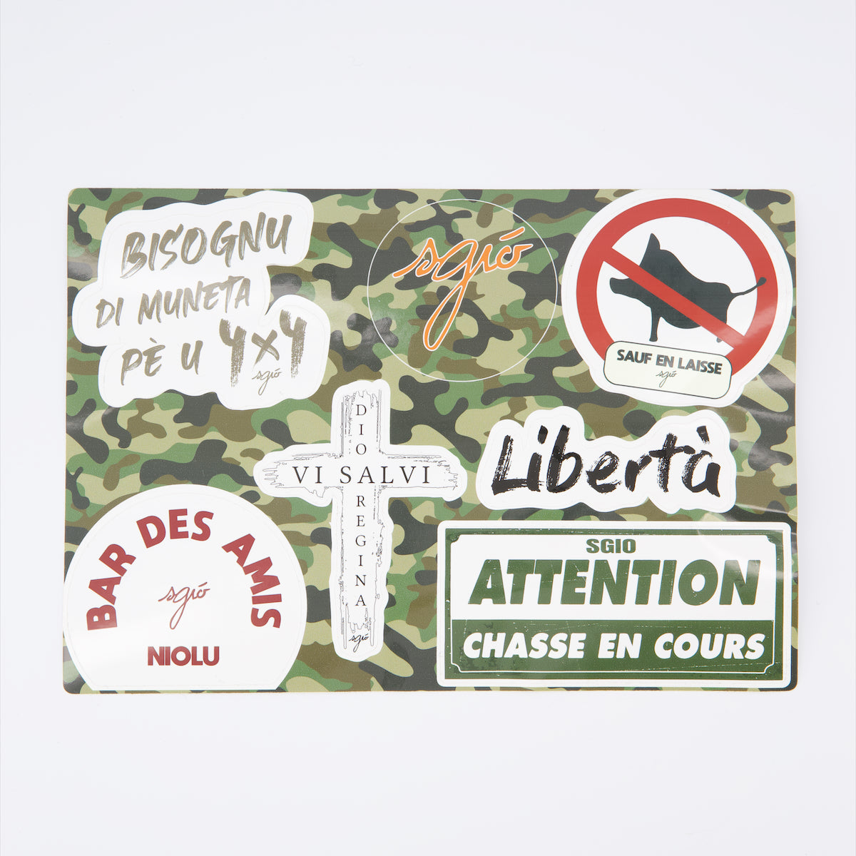 sticker chasse en cours