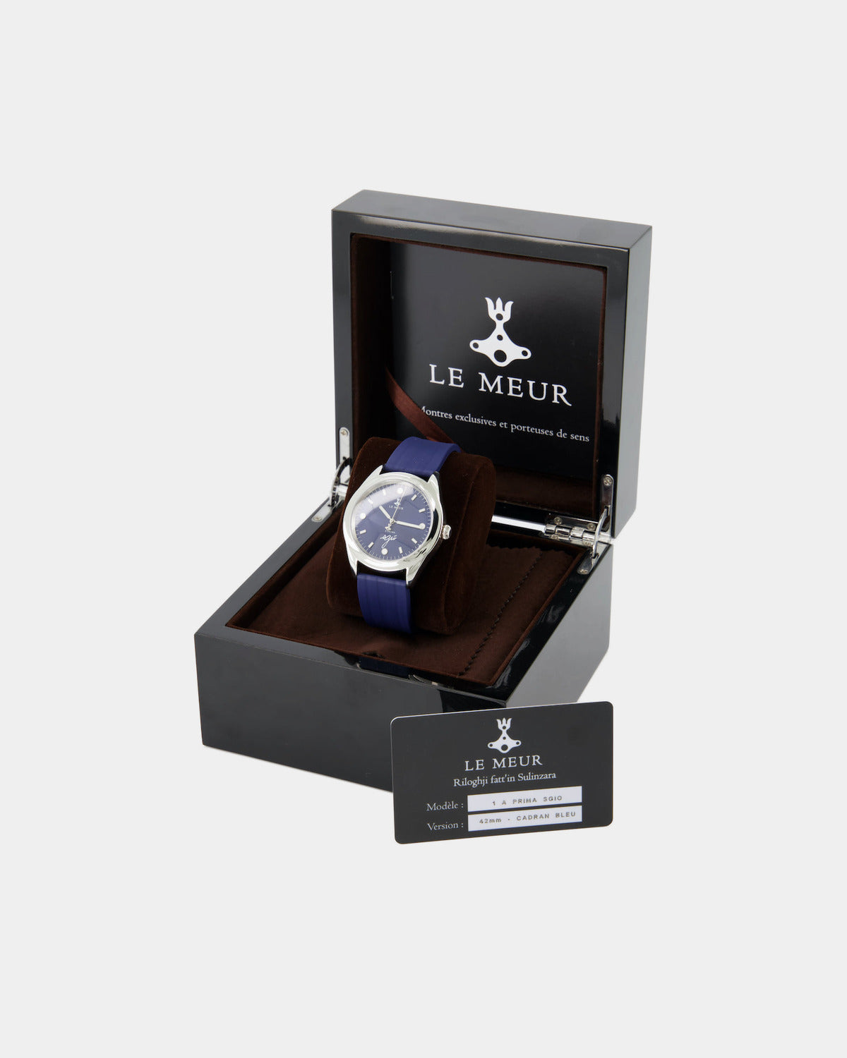 La montre 42m Made in Corsica édition limitée disponible sur commande., autre vue