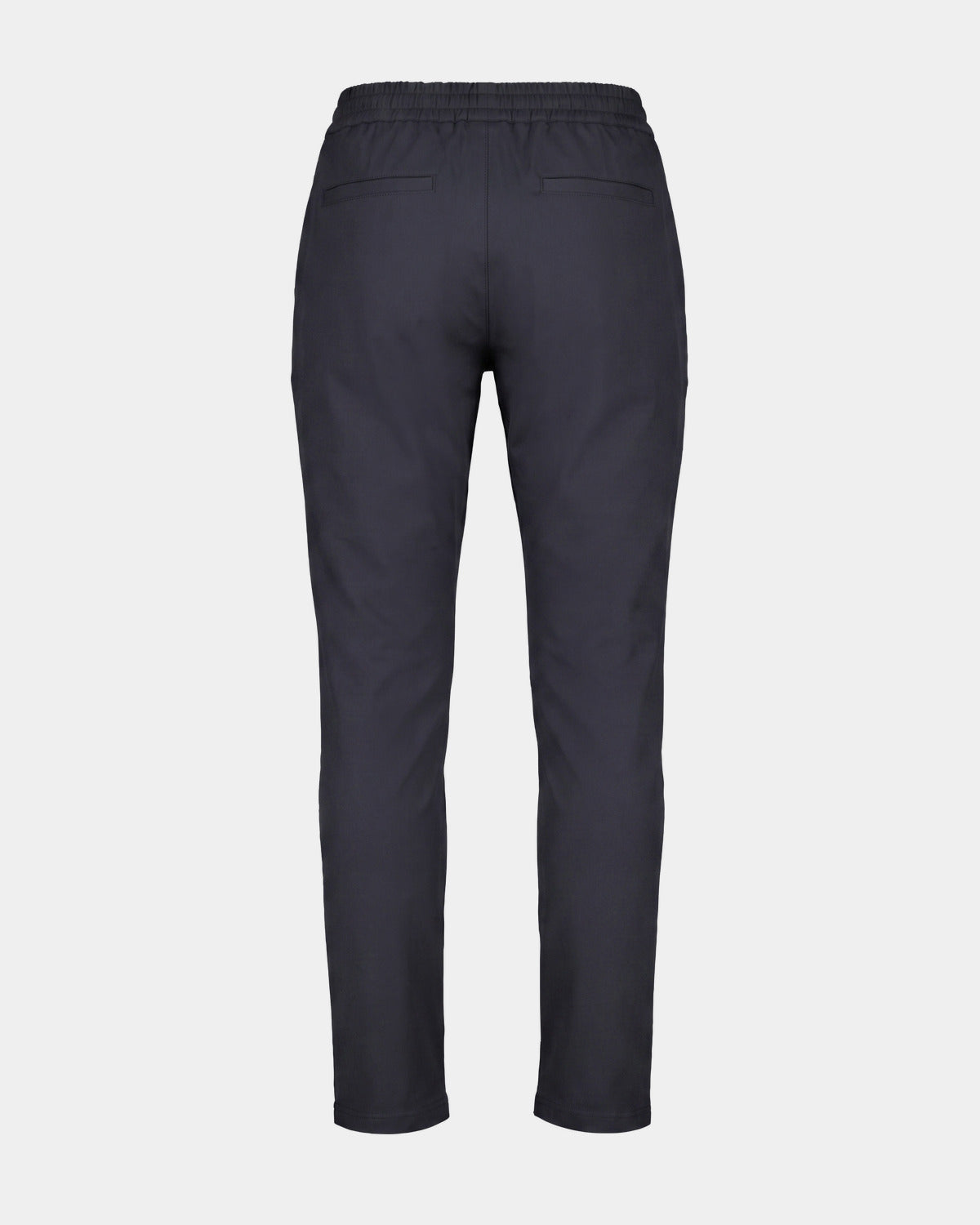 Pantalon Léon hiver noir, vue de dos sur fond clair