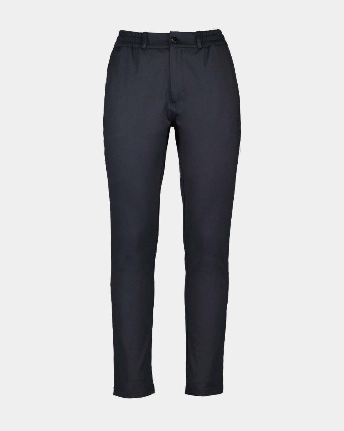 Pantalon Léon hiver noir, vue de face sur fond clair