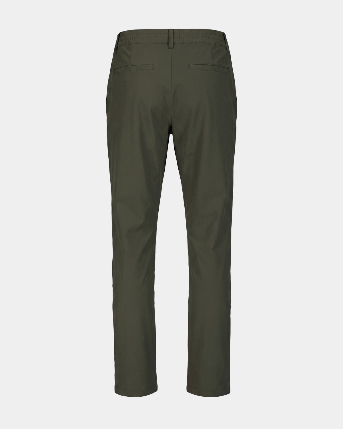 PANTALON LEON KAKI, vue de dos sur fond clair