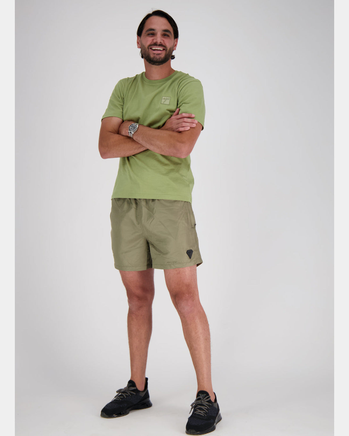 SHORT DE BAIN KAKI, autre vue