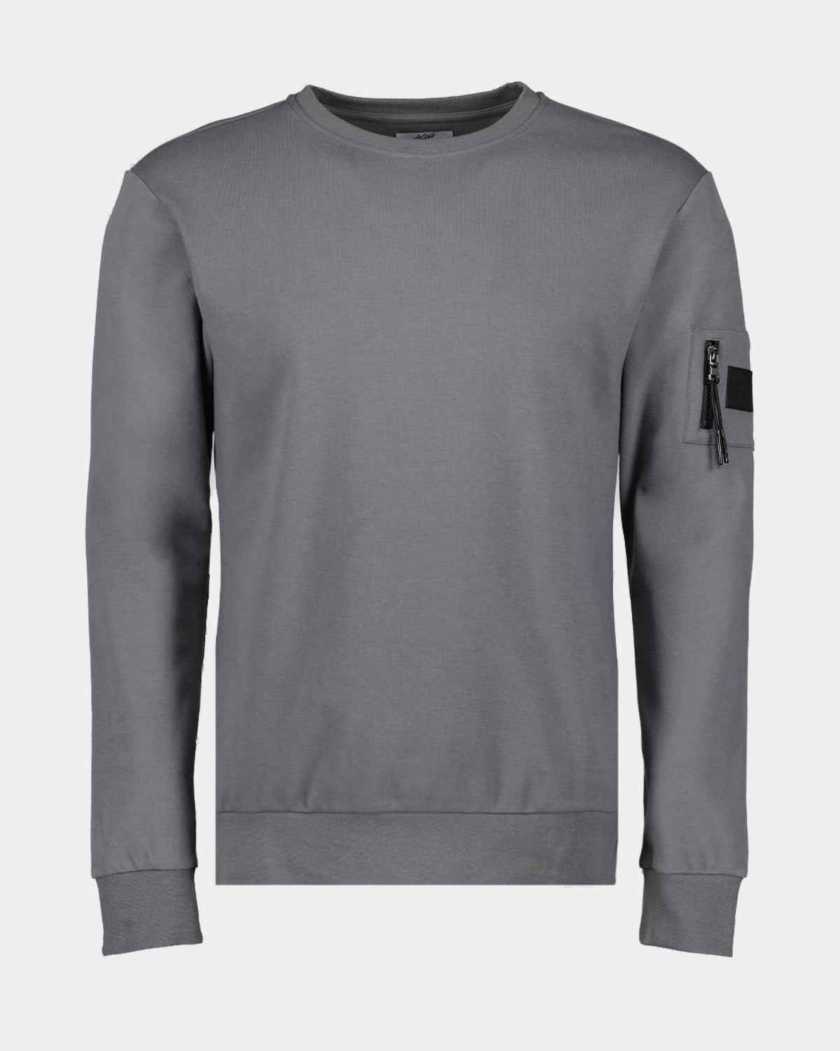 Sweat Ange Gris, vue de face sur fond clair