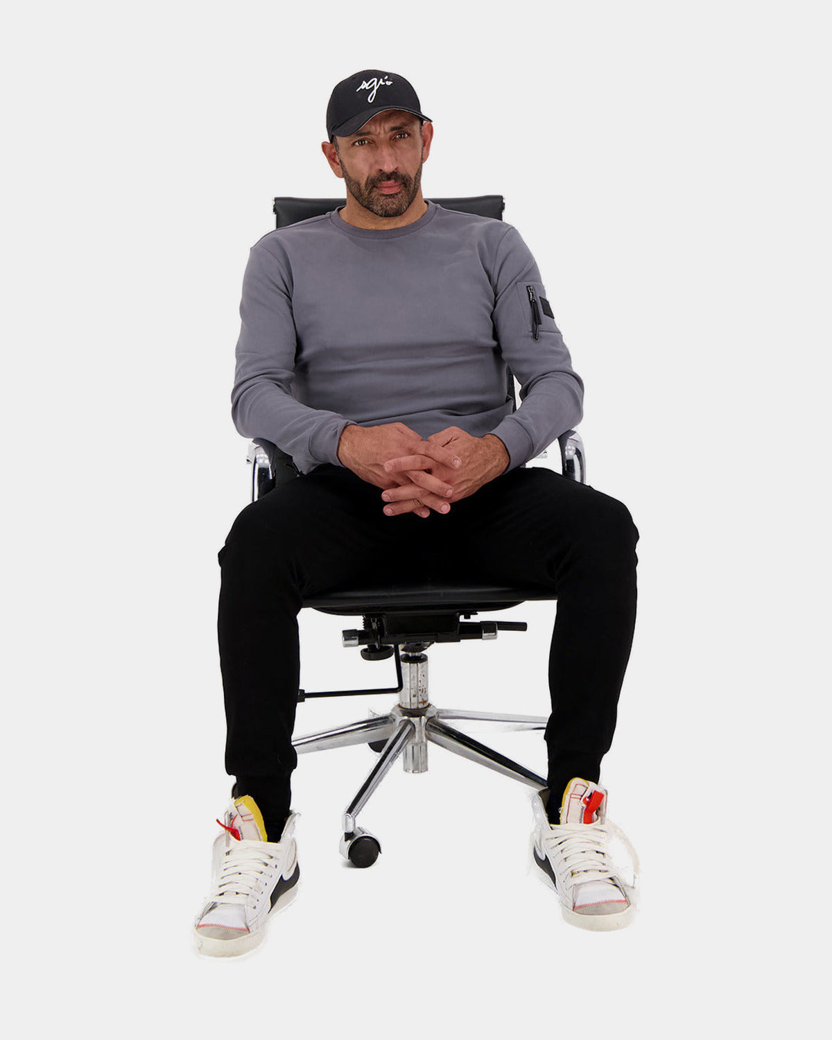 Sweat Ange Gris, autre vue