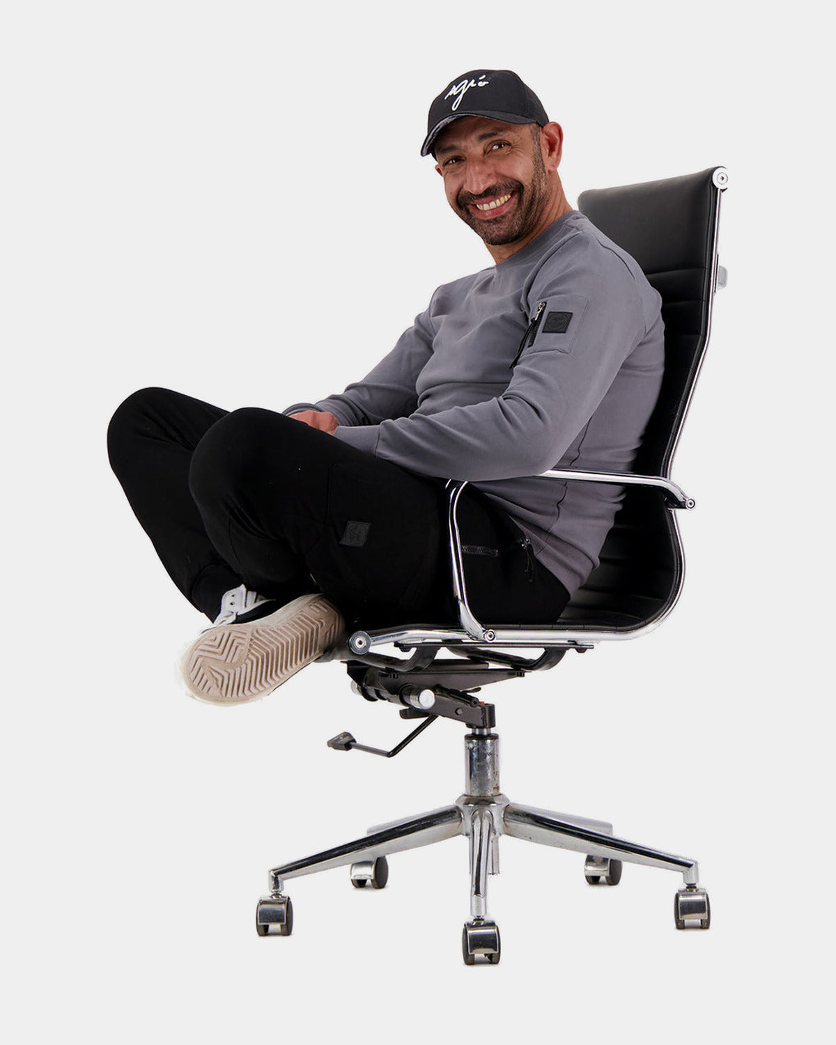 Sweat Ange Gris, autre vue
