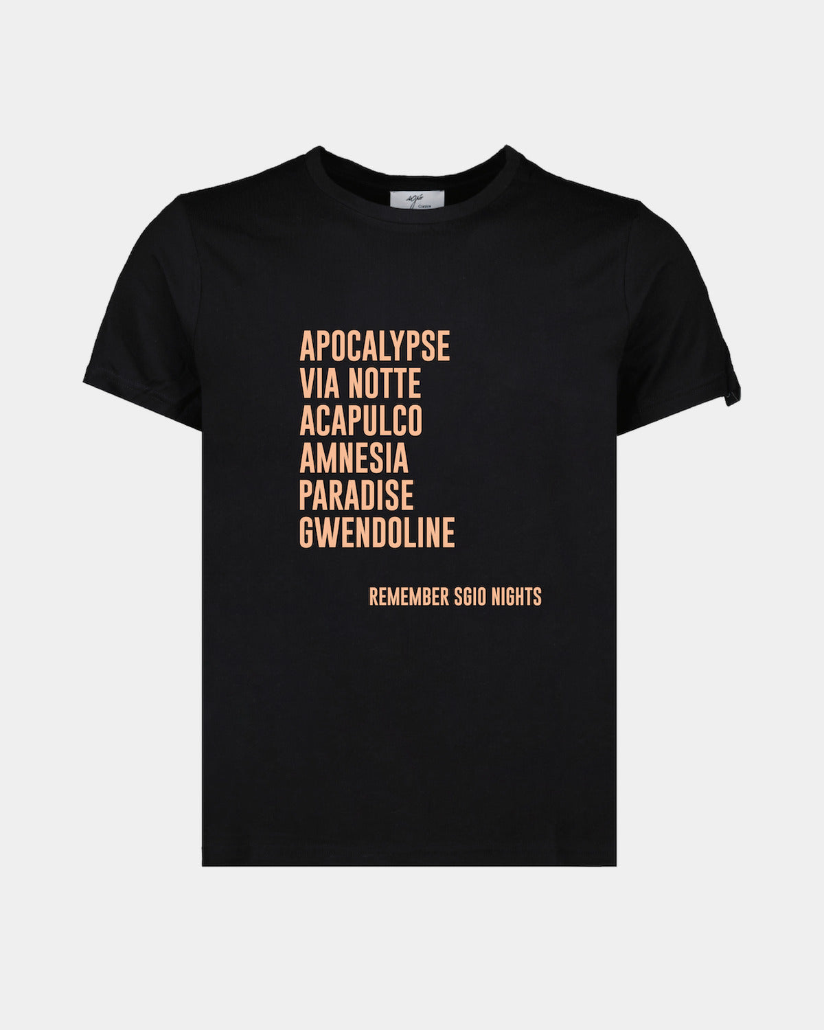 T-SHIRT KAKI SGIO night, autre vue