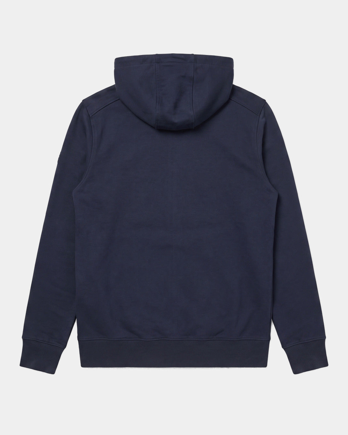 VESTE A CAPUCHE CHARLES NAVY, vue de dos sur fond clair