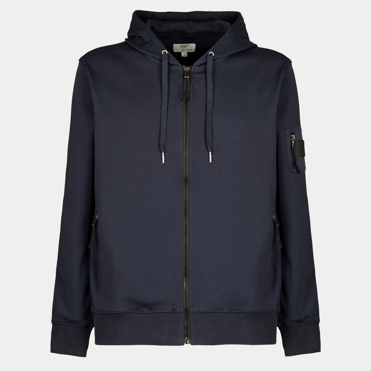 VESTE A CAPUCHE CHARLES NAVY